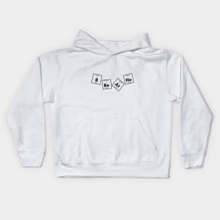 Breathe cool design Kids Hoodie